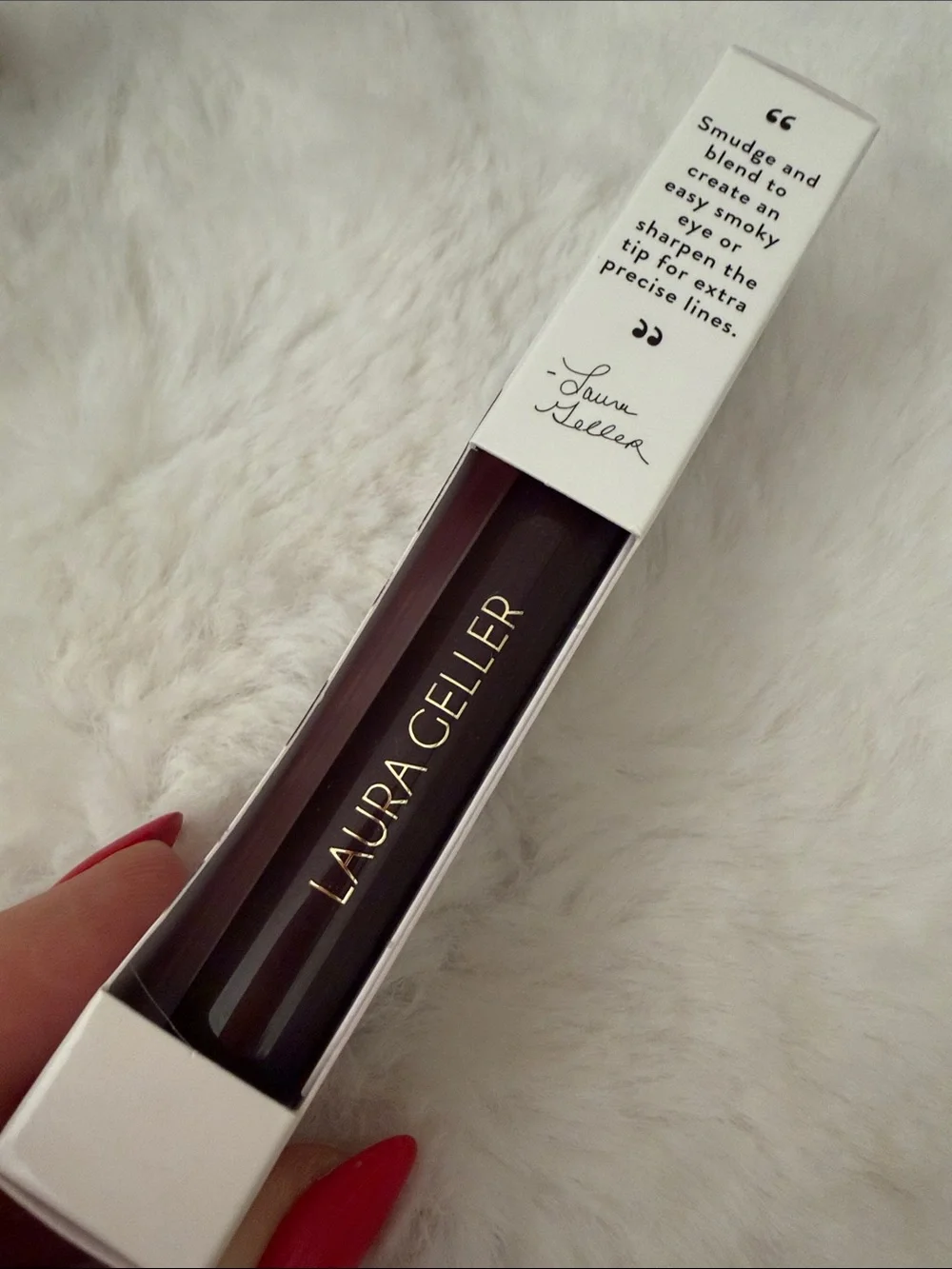 Laura Geller Kajal Longwear Eyeliner Ultra Smooth Application smoky amethyst NEW